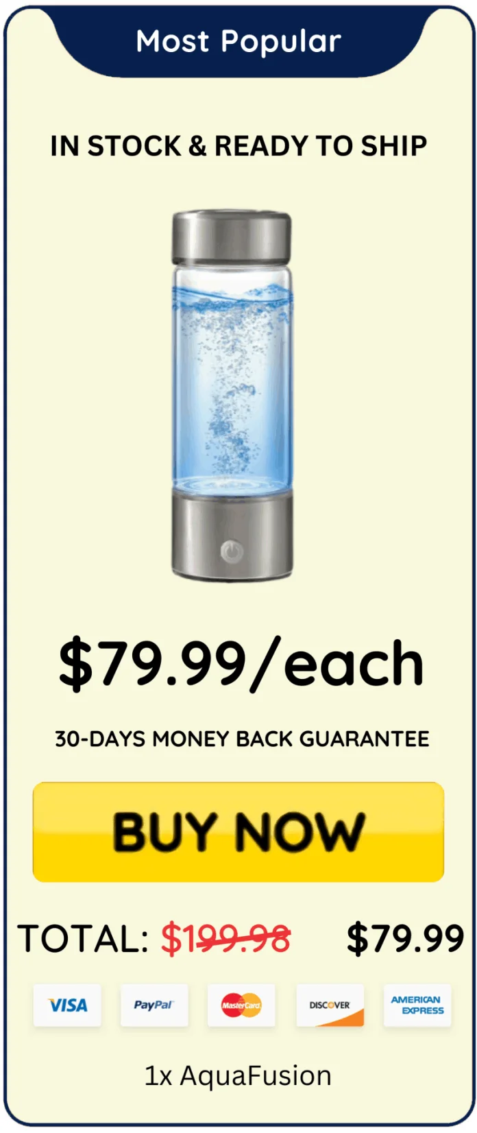 1 aquafusion bottle price